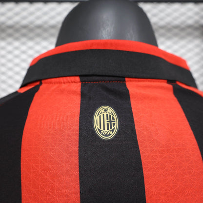 AC Milan Puma 125th Authentic Jersey 24-25 Red Long Sleeve