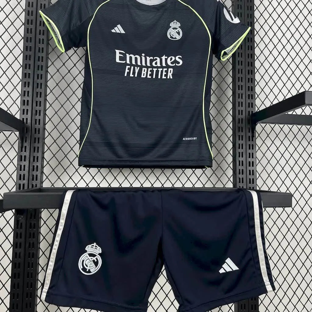 25-26 Kids Real Madrid Away Jersey