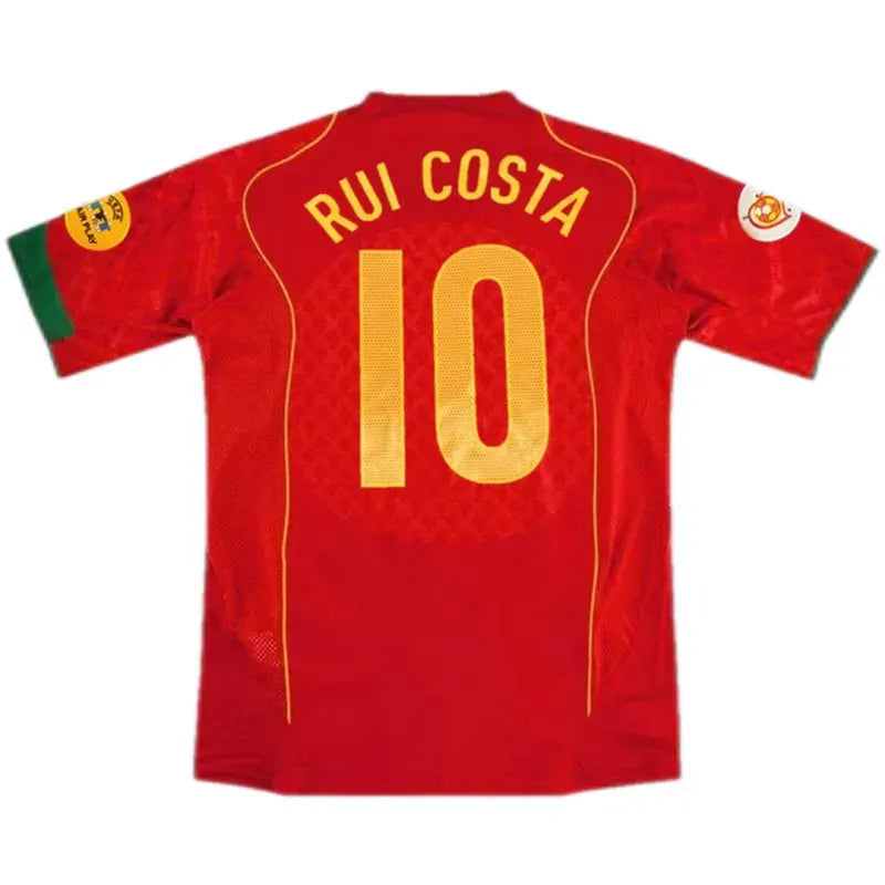 Portugal Euro Cup 2004 Retro Jersey Home