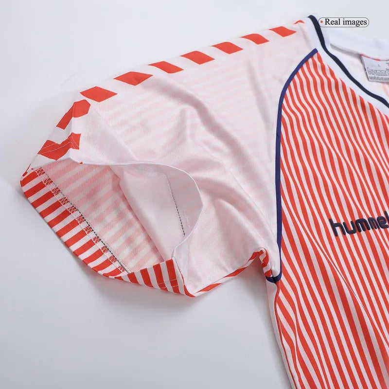 Denmark 1986 Retro Jersey Away