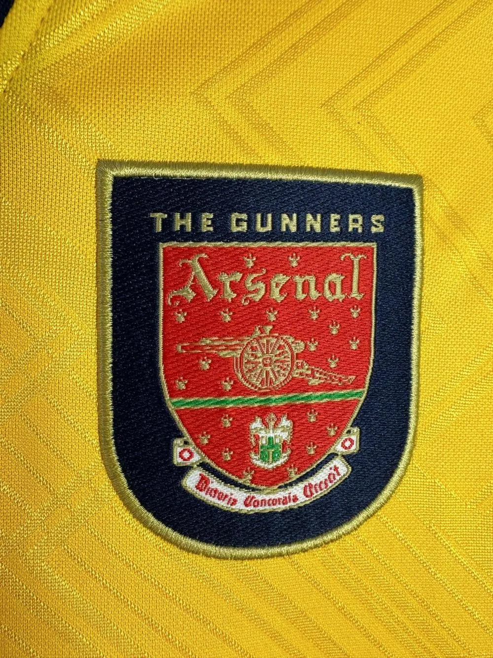 Arsenal Retro Long Sleeve Away Football Shirt 1996-1997