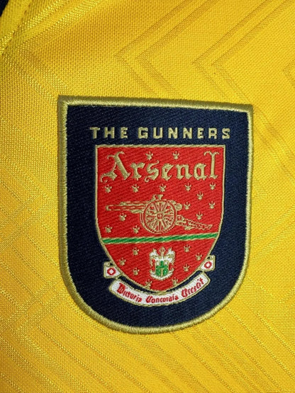 Arsenal Retro Long Sleeve Away Football Shirt 1996-1997