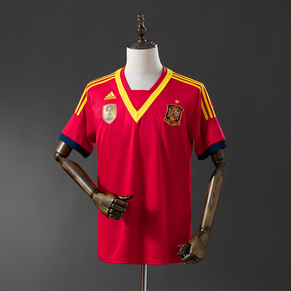 Retro Spain 2013 Home Jersey