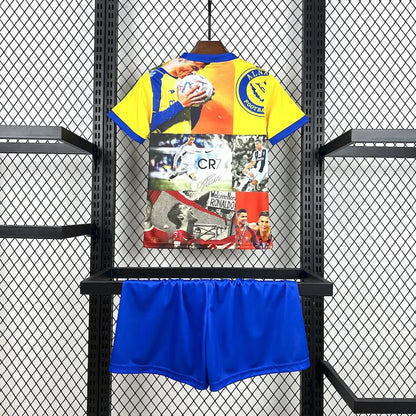 Cristiano Ronaldo 2025-26 all club mix Kids Kit