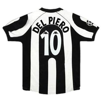 1997-98 Juventus Del Piero #10 Retro Jersey Home
