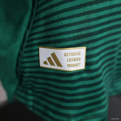 Player Version 25-26 Al-Ahli Away Green Jersey