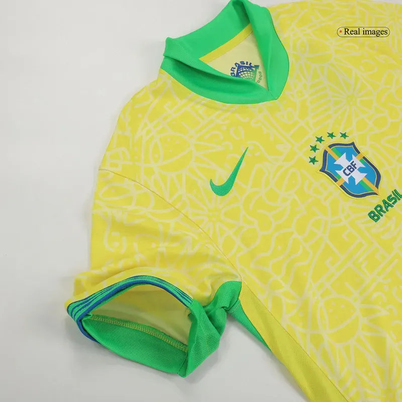 2024 Nation Brazil Home Jersey RODRYGO #10 VINI JR. #7 Copa America