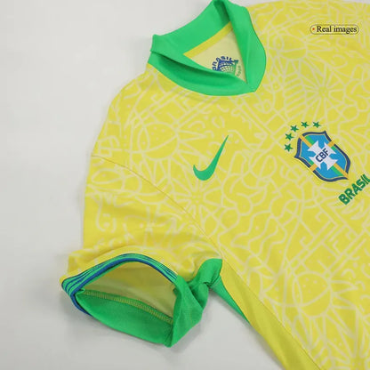 2024 Nation Brazil Home Jersey RODRYGO #10 VINI JR. #7 Copa America
