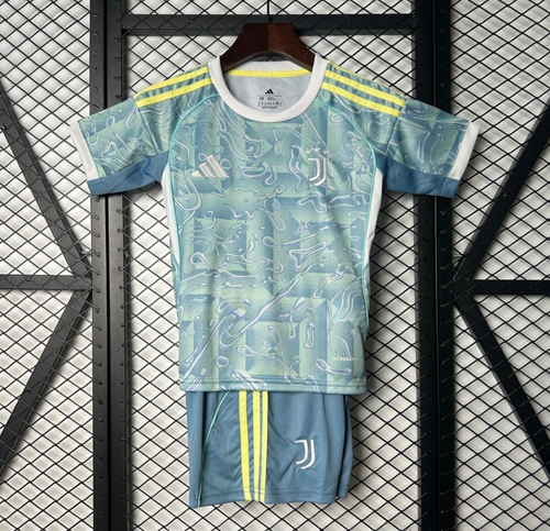 25-26 Kids Juventus Away 16-28 Jersey