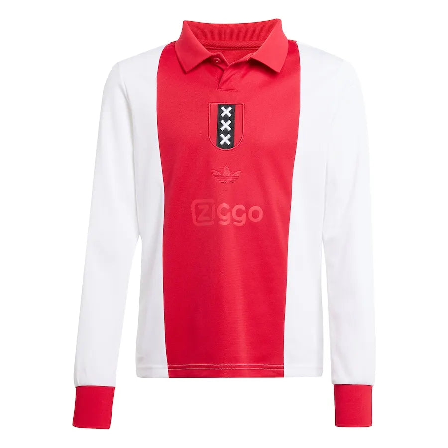 Adidas Ajax Jersey 125th Anniversary Shirt Long Sleeve 25-26