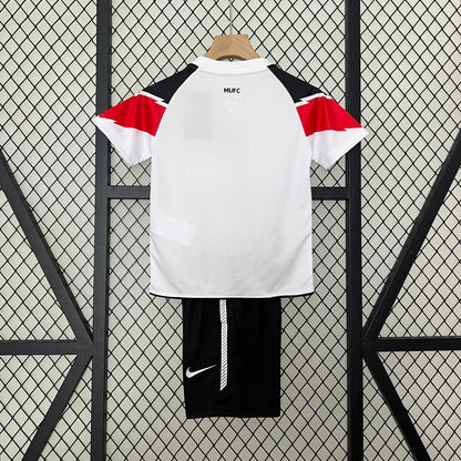 Manchester United 10-11 Away Champions League Retro Kids Kits Youth Apparels Jersey