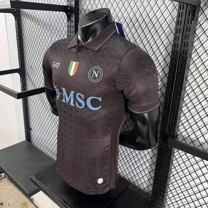 Player Version 25-26 Napoli Third Black Jersey