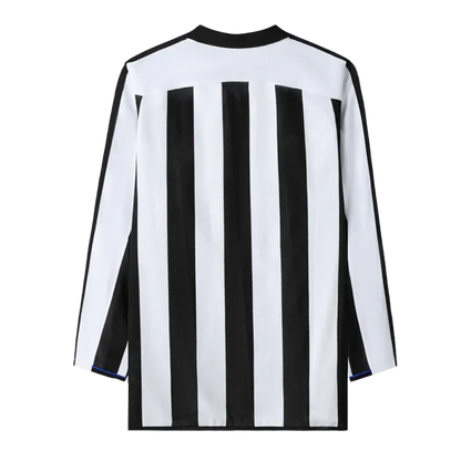 Newcastle United Retro Long Sleeve Jersey Home 2003-04