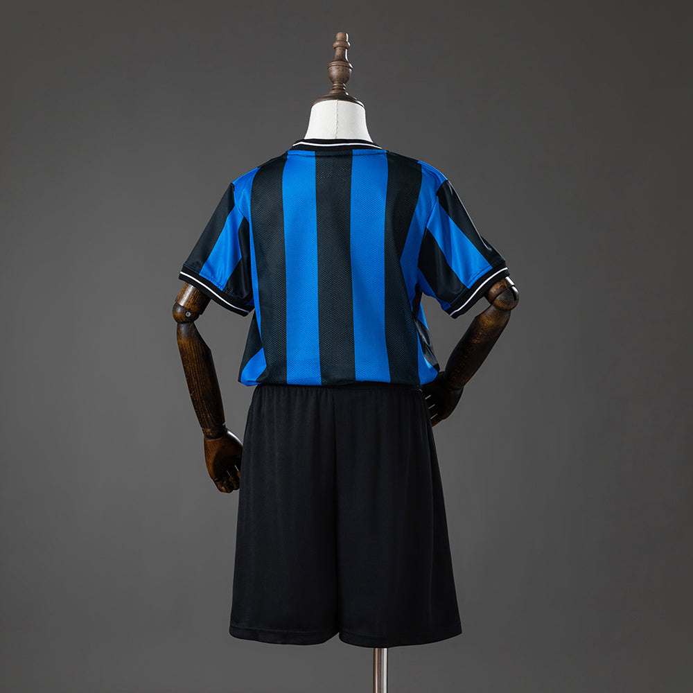 Inter Milan 09-10 Home (UEFA Champions League) Retro Kids Kit