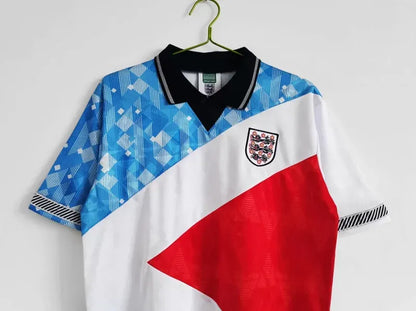 England 1990 Retro Soccer Jersey Mash-Up