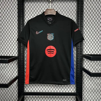 24-25 Barcelona Away Soccer Jersey Without Spotify Text