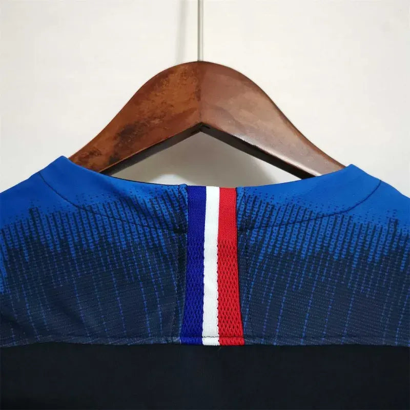 France World Cup 2018 Champion 2 Stars Home Retro Jersey