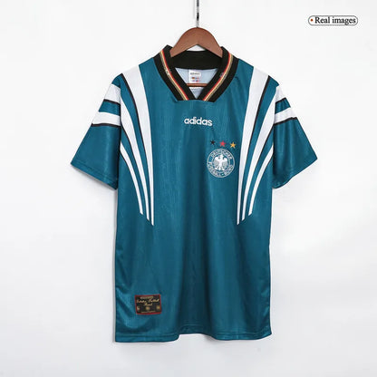 Germany 1996 Retro Jersey Away Euro Cup