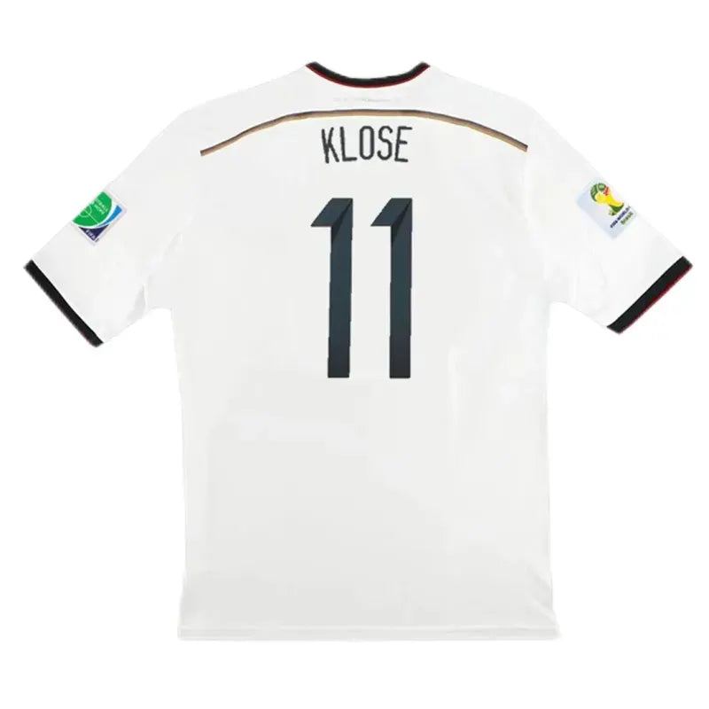 Germany 4 Star 2014 Retro Jersey Home World Cup