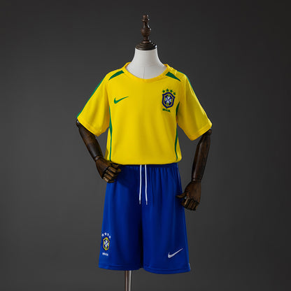 Brazil 2002 Home Retro Kids Kit