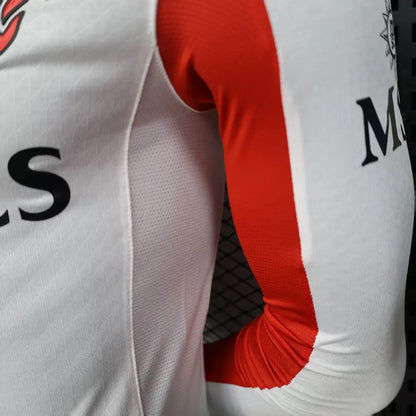 Player Version 25-26 AC Milan Away Long Sleeve Jersey