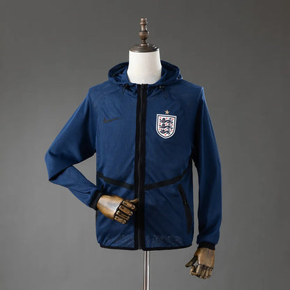 England 2026 Men's Football Anthem Jacket - Blue