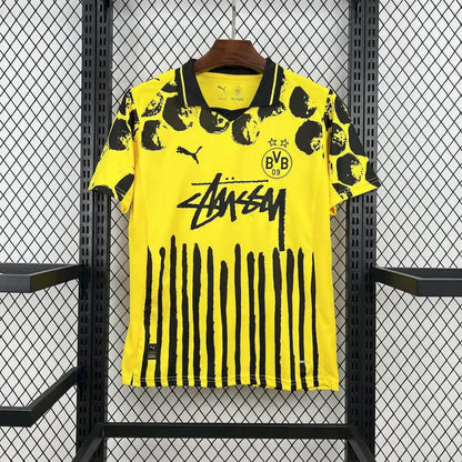 Borussia Dortmund 2025-26 Yellow Special Customized Jersey