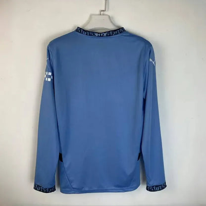 Manchester City Home Long Sleeve Jersey 2024-25