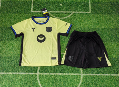 Kobe Bryant Barcelona 25-26 season away Kit yellow jersey