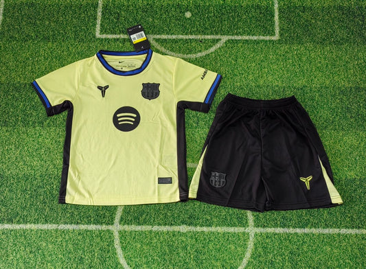 Kobe Bryant Barcelona 25-26 season away Kit yellow jersey