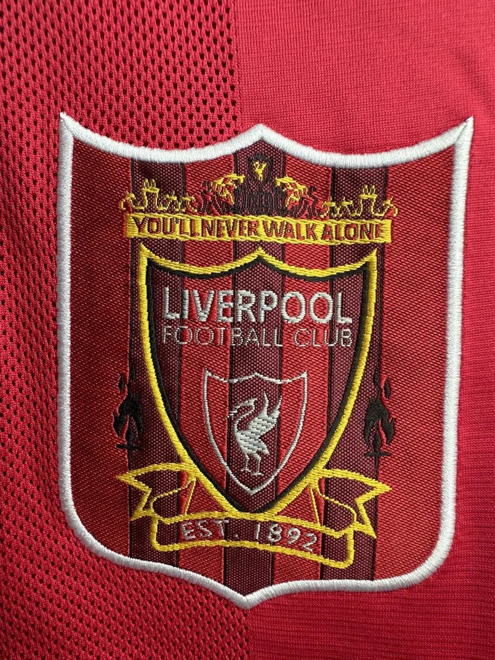 Retro Liverpool Home Football Jersey Long Sleeve 1995/1996