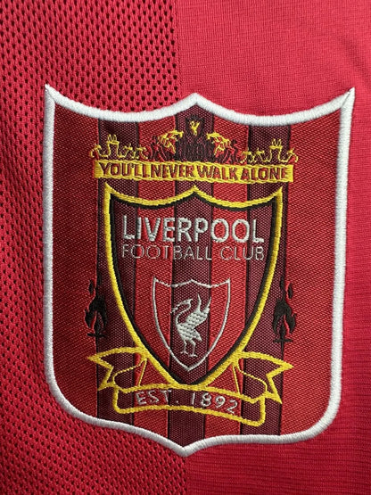 Retro Liverpool Home Football Jersey Long Sleeve 1995/1996