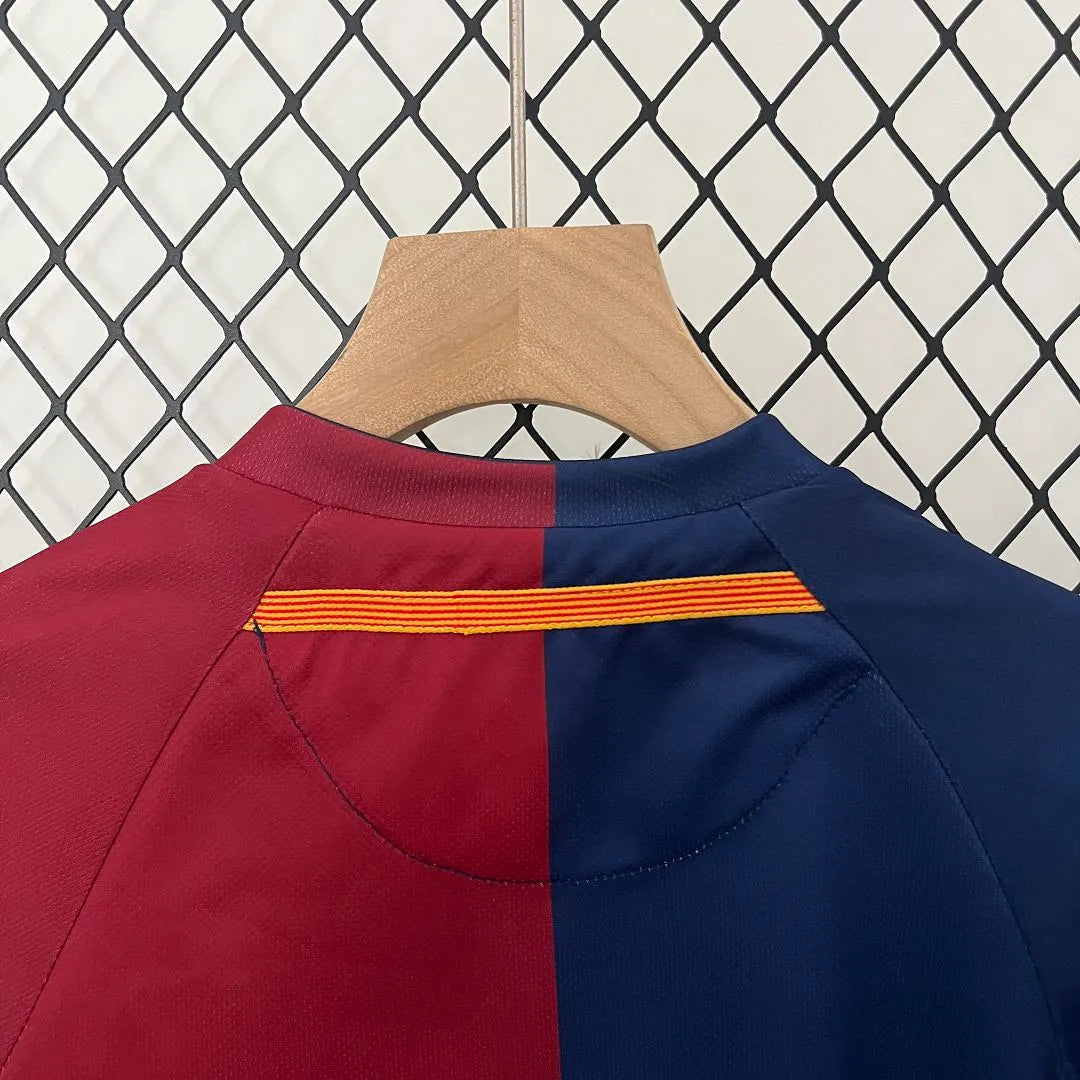 Barcelona 08-09 Home Retro Kids Kits Football Jersey