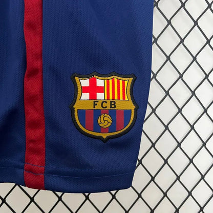 Barcelona Home 2014-15 Retro Kids Kits Jersey+Shorts
