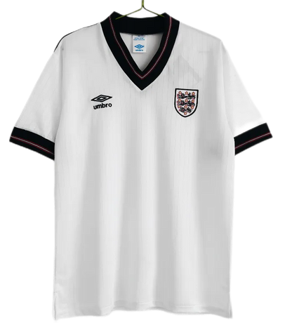 England 1984/87 Retro Soccer Jersey Home Replica