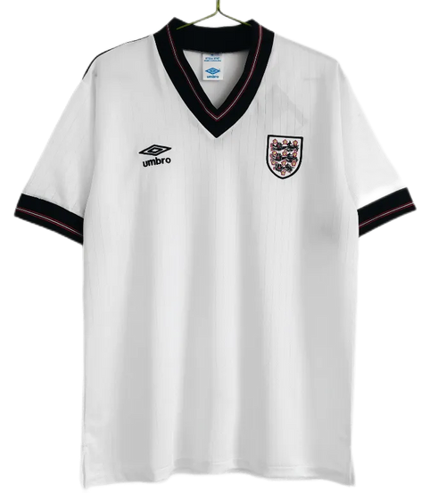 England 1984/87 Retro Soccer Jersey Home Replica