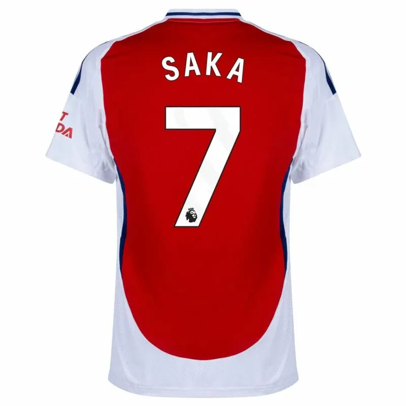 Arsenal Home Saka 7 Shirt 2024-2025 Size：S-4XL