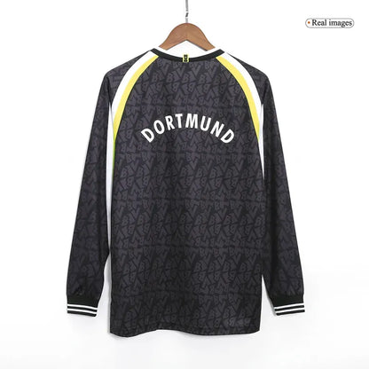 Borussia Dortmund 1995/96 Retro Away Long Sleeve Jersey