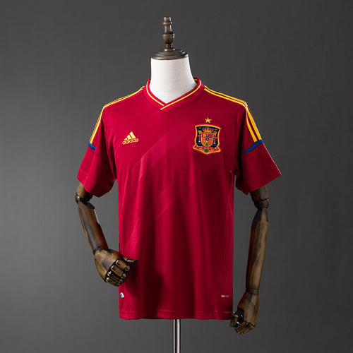 Retro Spain 2012 Home Jersey