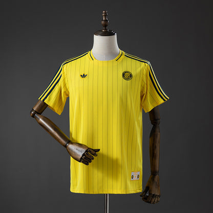 Al-Nassr Terrace Icons T-Shirt Yellow