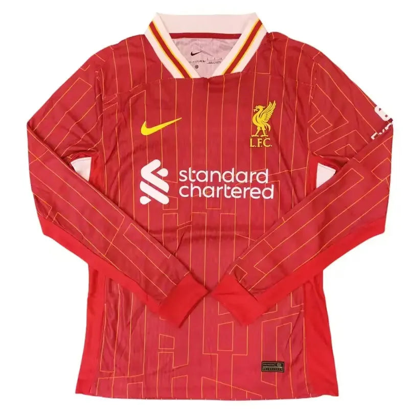 Liverpool Home Long Sleeve Jersey 2024-25