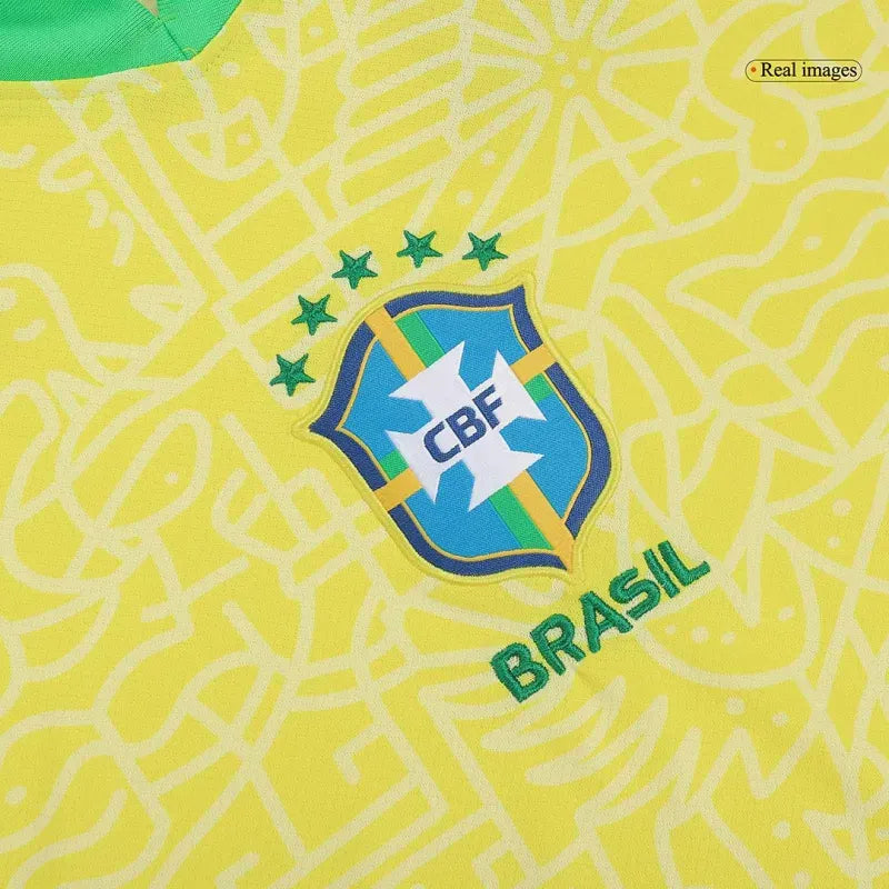2024 Nation Brazil Home Jersey RODRYGO #10 VINI JR. #7 Copa America