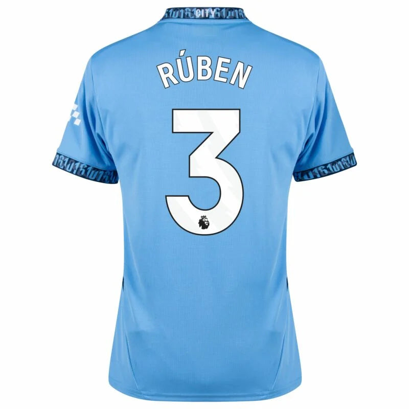 Manchester City Home Rúben 3 Shirt 2024-2025 Size：S-4XL