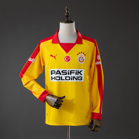 Galatasaray 25-26 Retro Edition - Yellow Long-Sleeve Jersey