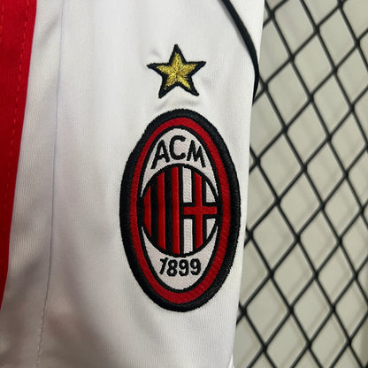 Kids AC Milan UCL Final Kits Retro Jersey Away 06-07