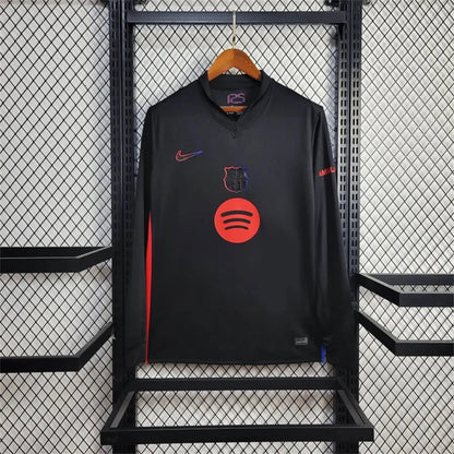 Barcelona Away Long Sleeve Jersey 2024-25