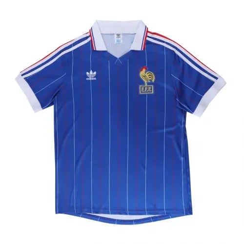 France World Cup 1982 Rertro Jersey Home
