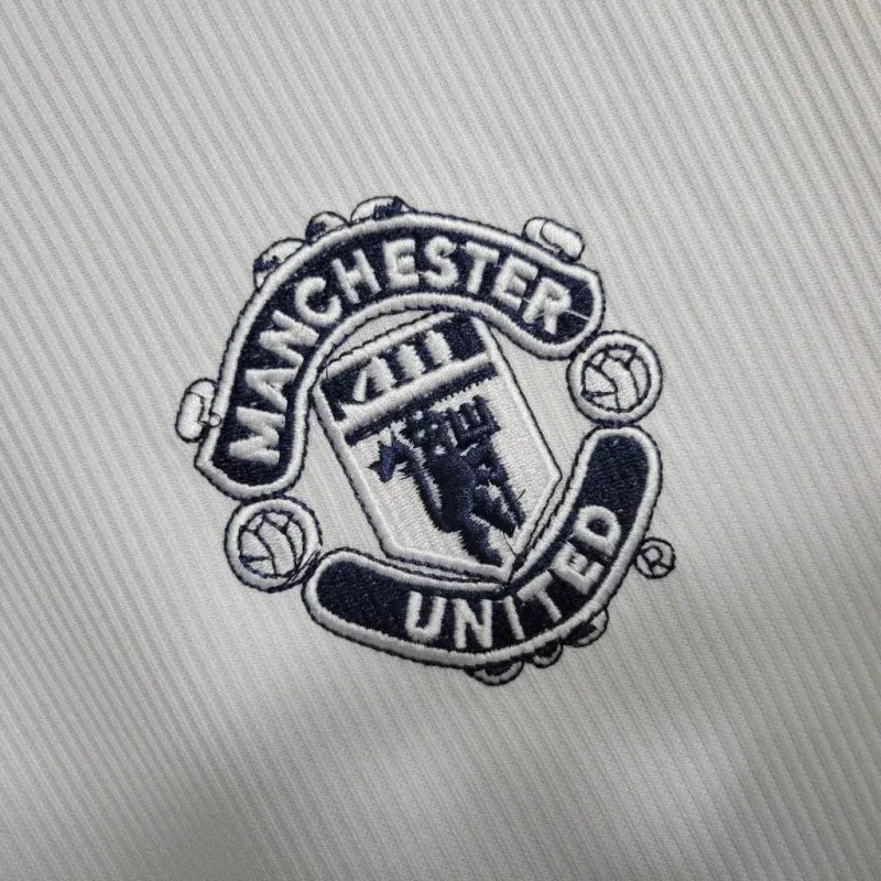 Long Sleeve Manchester United Away Football Shirt 1999/2000 Vintage