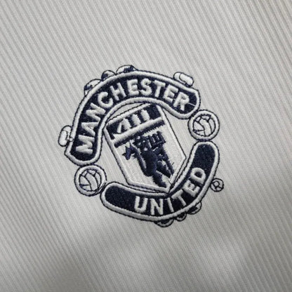 Long Sleeve Manchester United Away Football Shirt 1999/2000 Vintage