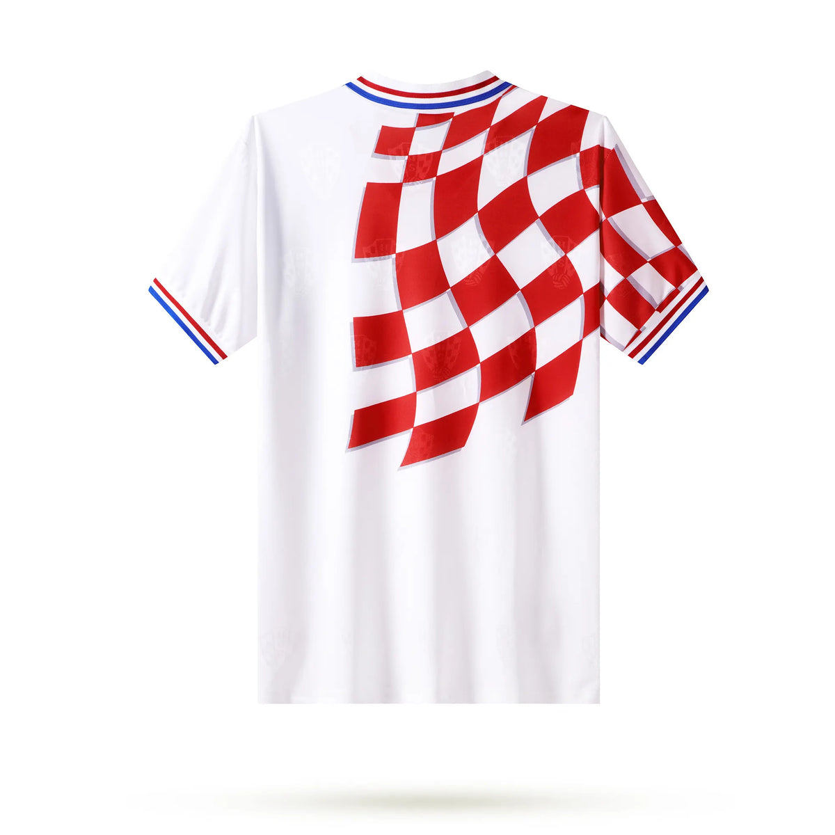 Croatia Nation Retro Men Jersey Home World Cup White 1998